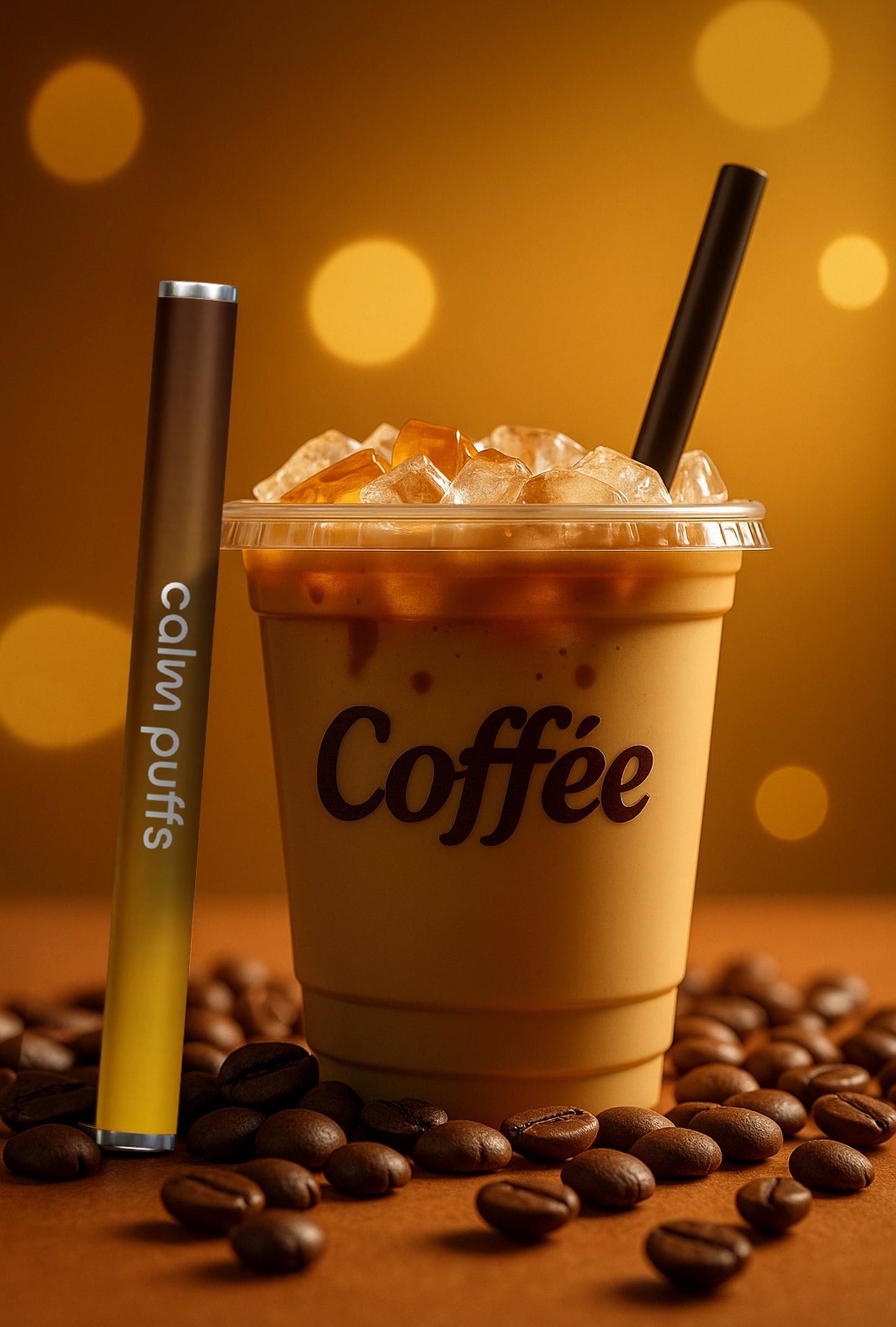 Iced Latte + Caffeine